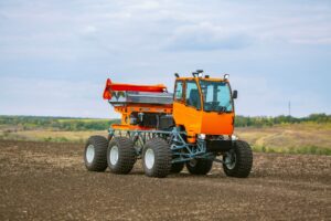 Самоходный опрыскиватель-разбрасыватель «Туман-1М»