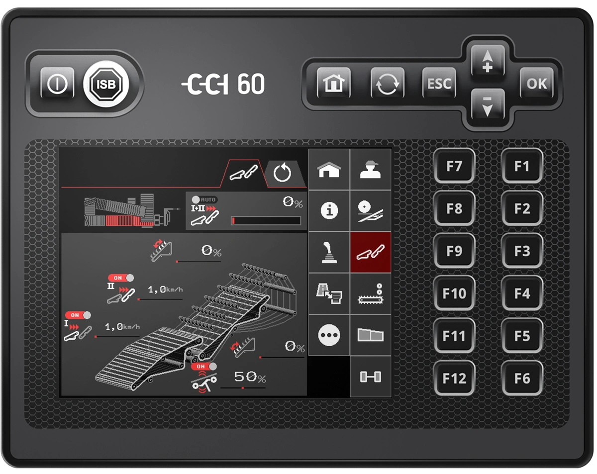 Простое и интуитивное управление машинами на примере GRIMME EVO 260.