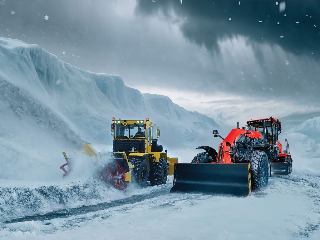 КИРОВЕЦ против зимней стихии: решения для дорог и бездорожья