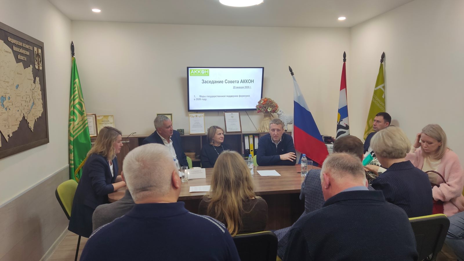 Антон Жуков, генеральный директор Агроснабтехсервис, на заседании Совета АККОН