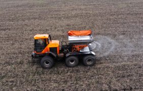 Весенняя подготовка полей с ТУМАН